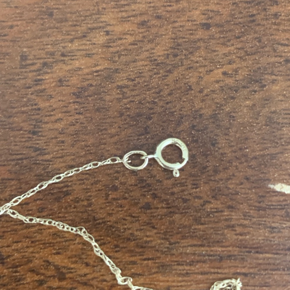 10k Gold Dainty Rope Chain - Picture 3 of 3